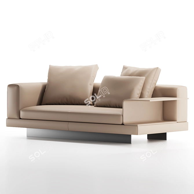 Luxury Minotti Connery Sofa 3D model image 5