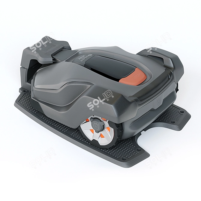 Husqvarna 430X Automower: The Ultimate Robotic Lawn Care Solution 3D model image 4