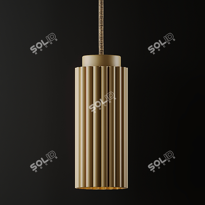 Stylish Donna Mini Pendant 3D model image 3
