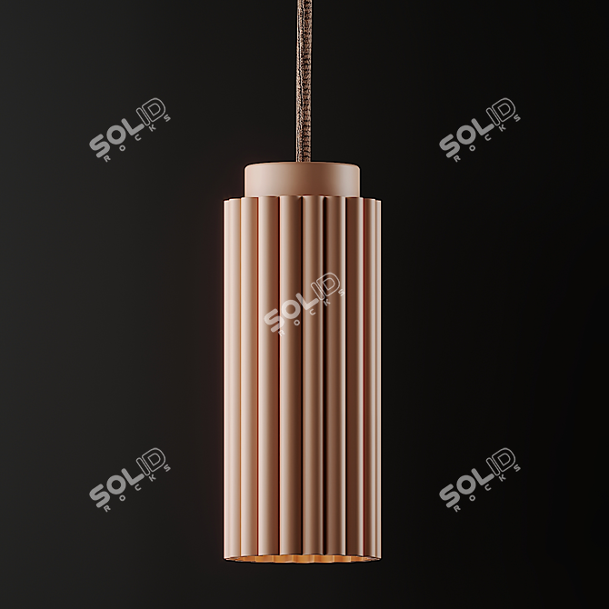 Stylish Donna Mini Pendant 3D model image 4