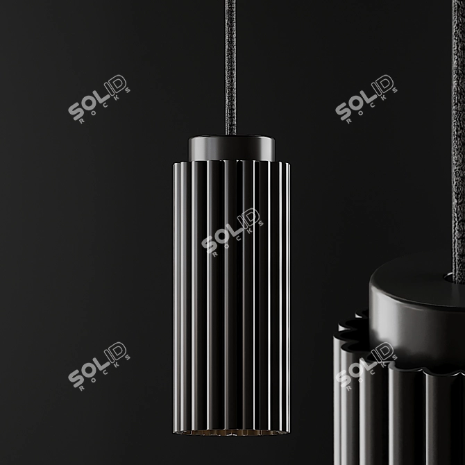 Stylish Donna Mini Pendant 3D model image 5