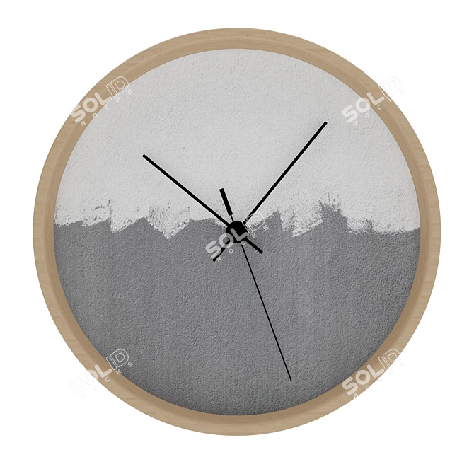 Timeless Elegance - Interior Clock 3D model image 1