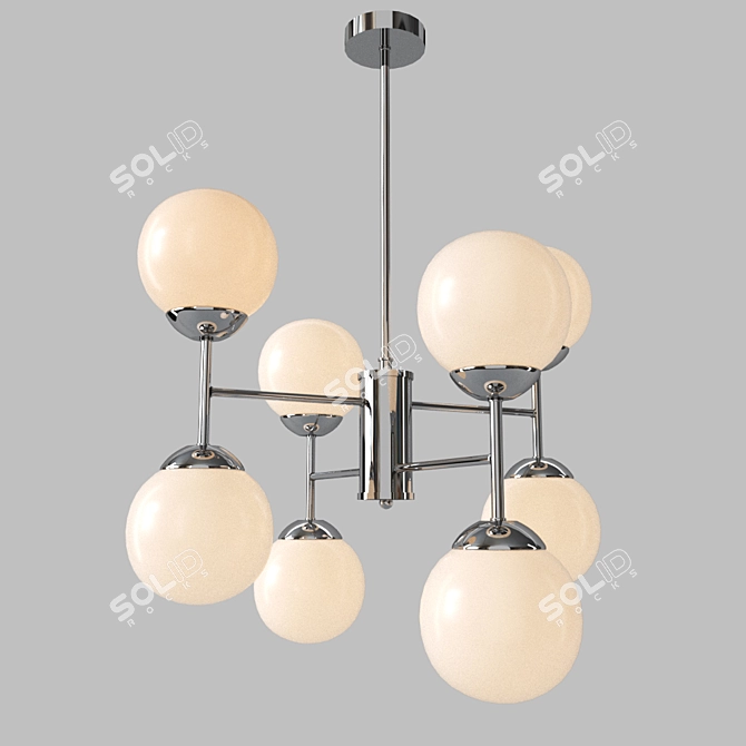 Elegant Luminaire: WUNDERLICHT 25310 3D model image 1