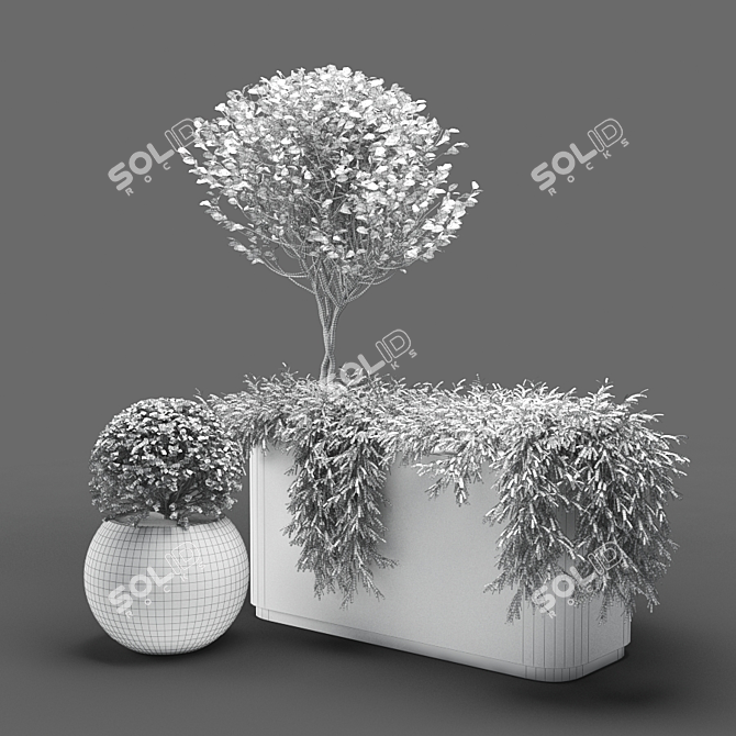 PolyPlant: 448k Unique Foliage 3D model image 4