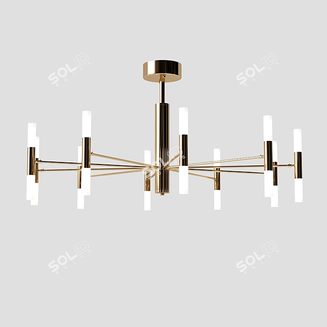 Elegant Grace 1132 (OM) Chandelier 3D model image 1