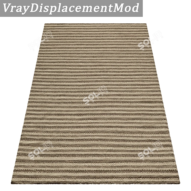 Luxury Carpet Set: High-Quality Textures and Various Options 3D model image 3