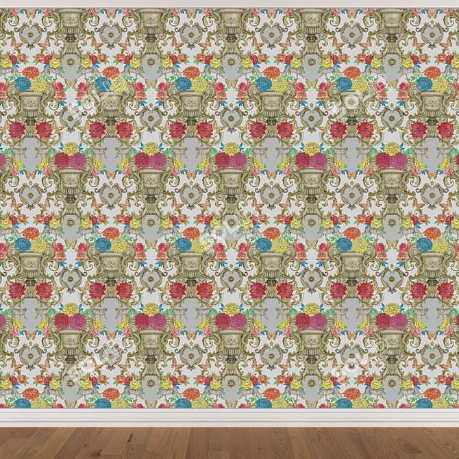 Seamless Wallpapers Set - No. 1092 3D model image 4