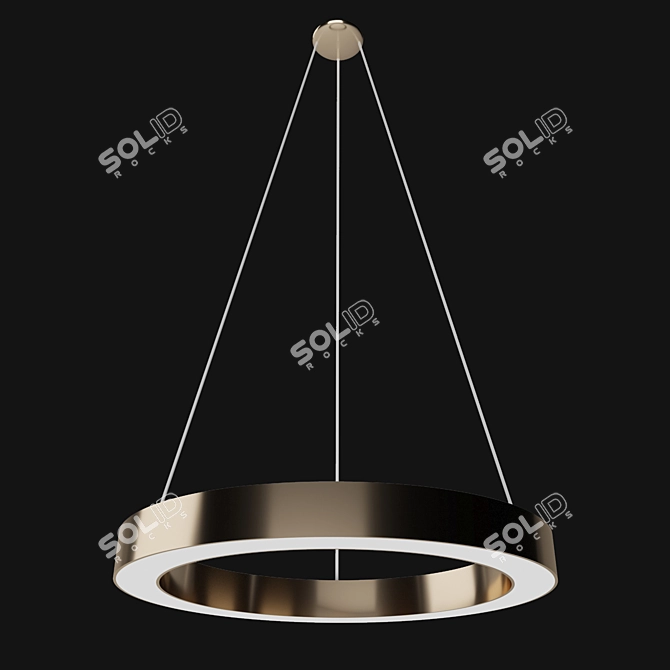 Elegant Pendant Lighting 3D model image 1