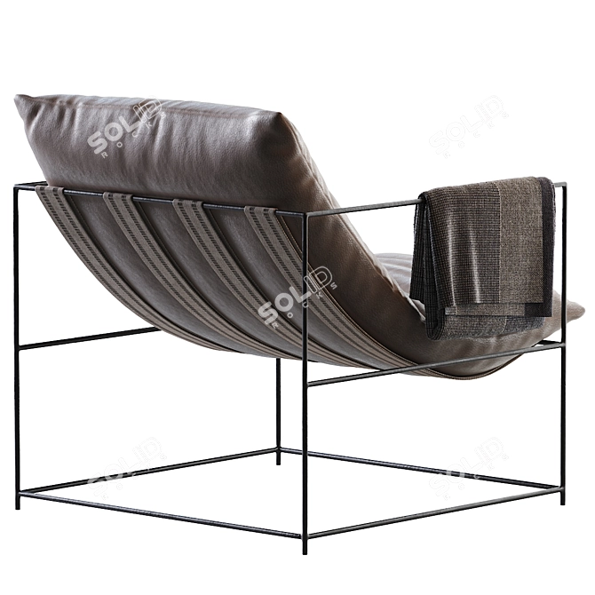 Stylish Sierra Chair for Perfect Comfort 3D model image 4