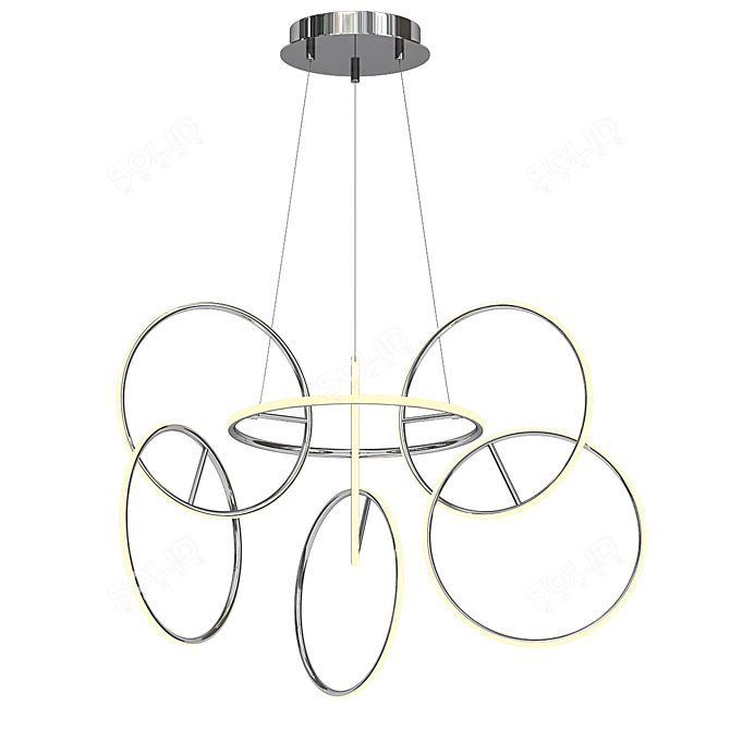 AROS Pendant LED Light with Remote Control 3D model image 1