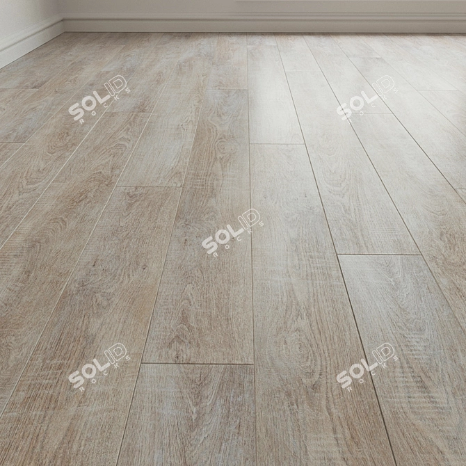 Title: Brigitte Laminate Parquet 3D model image 1