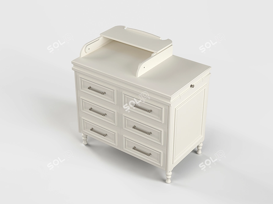 Sophie Store Sintra Changing Chest 3D model image 2