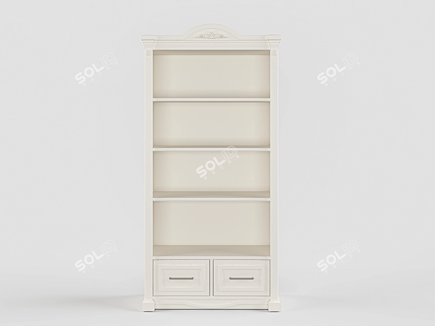 Sophie Store Sevilla Shelving: Beautifully Display Books and Frames 3D model image 1