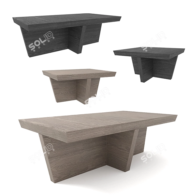 Artwood TRENT Coffee Tables | Stylish and Functional 3D model image 4