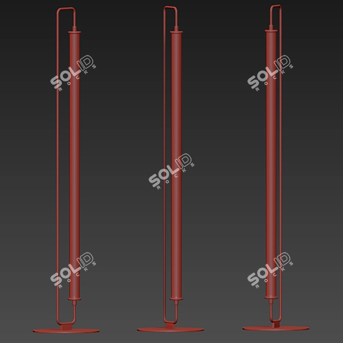 Tall Tree LED Floor Lamp 3D model image 3