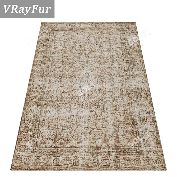 Luxury Carpet Collection 3D model image 2