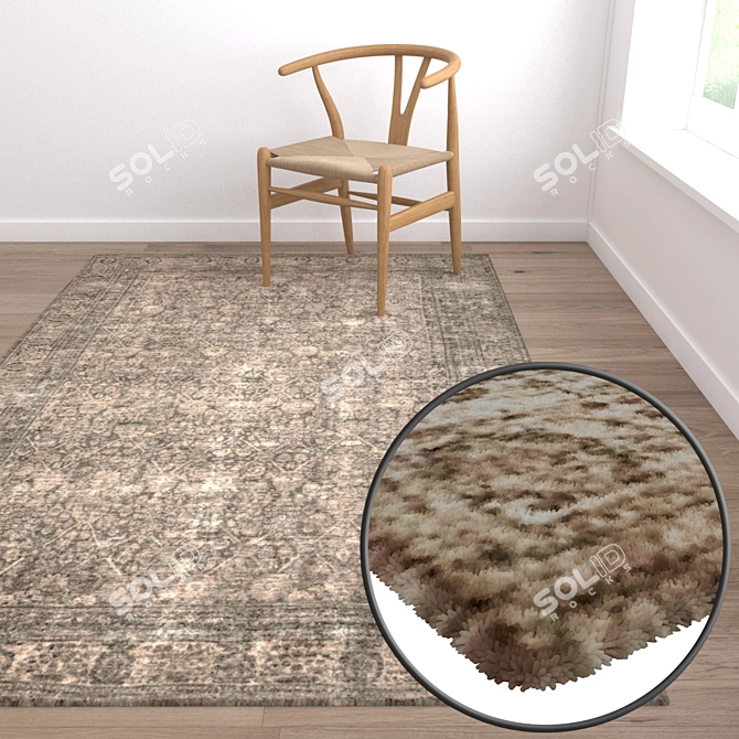 Luxury Carpet Collection 3D model image 5