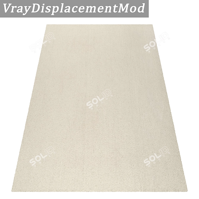 Versatile Carpet Set with High-Quality Textures 3D model image 3