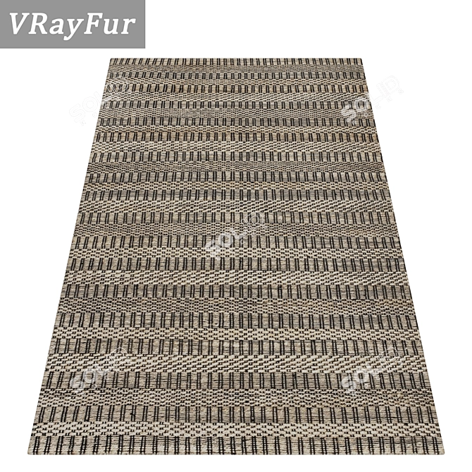 High-quality Carpets Set 3D model image 2