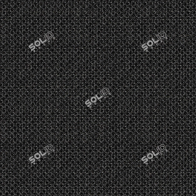 Seamless Mesh Fabric: 4 Color Options 3D model image 2