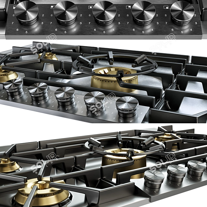 Elevate Your Kitchen: Gaggenau Appliance Collection 3D model image 4