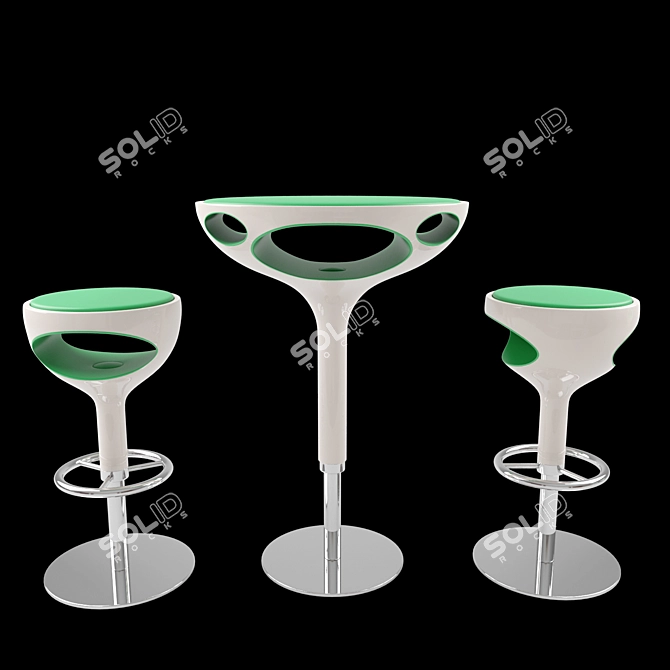 Giovannetti RING High Table: Function Meets Art 3D model image 2