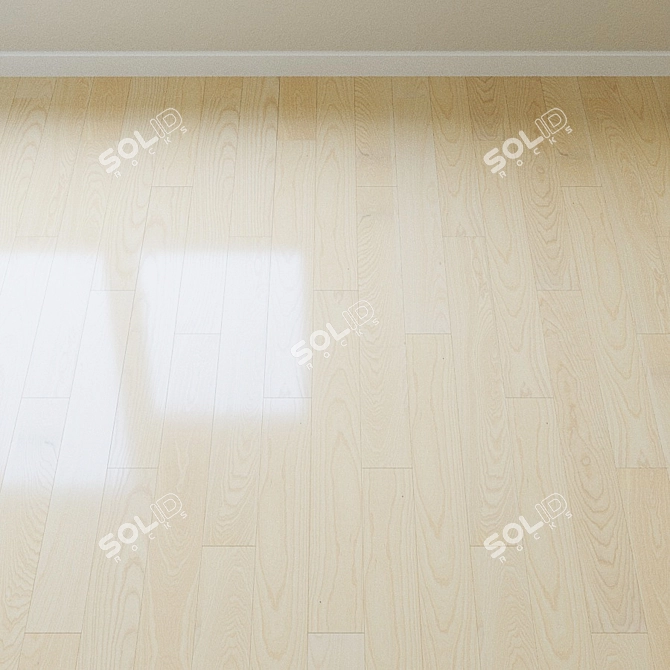 French Fir Parquet: Upofloor ASH 3D model image 2