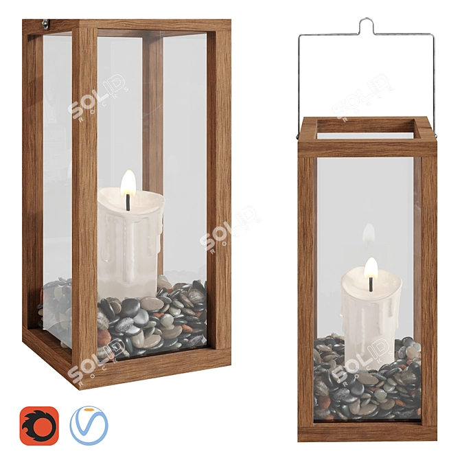 Crosby Lantern - Sleek and Stylish Illumination 3D model image 3