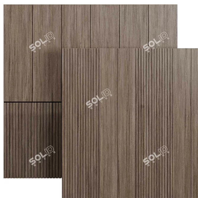 Versatile Decor Wall Panel 3D model image 1