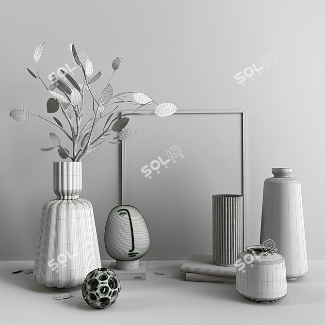 3D Set: 3dsmax + obj + fbx, Vray + Corona Renders 3D model image 3