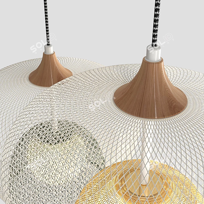 Morandi Pendant Lamps 3D model image 3