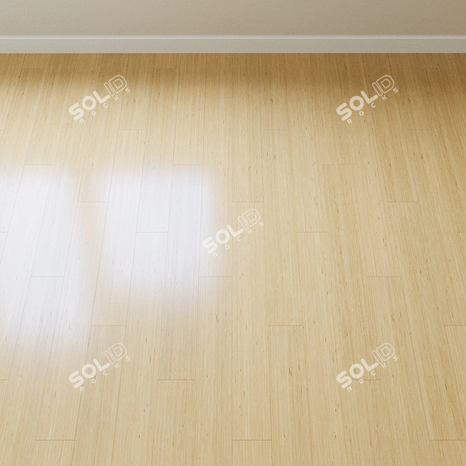 Upofloor SAIMA Parquet: Elegant French Oak Design 3D model image 2