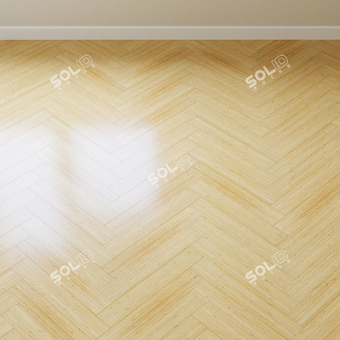 Elegant SAIMA Parquet Board 3D model image 3