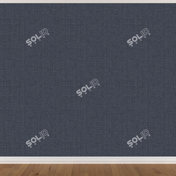 Seamless Wallpaper Set 1115 (3 Colors) 3D model image 2