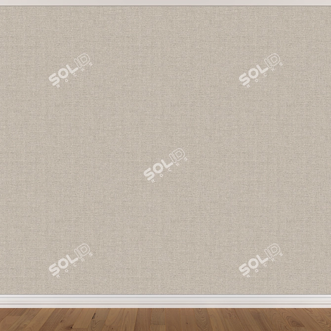 Seamless Wallpaper Set - 3 Colors 3D model image 3