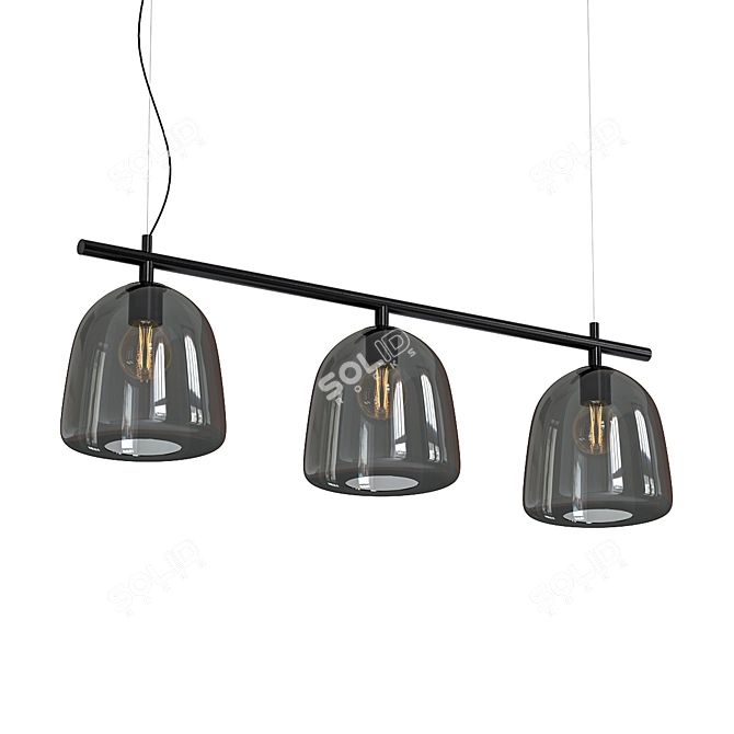 Modern Designer Pendant Light 3D model image 1