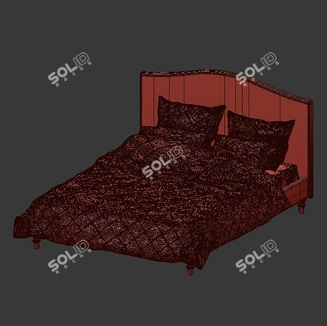 Owlpeople Tucked Bed Linen Set 3D model image 4