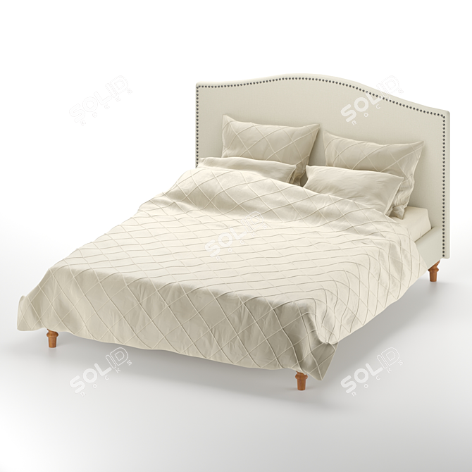 Owlpeople Tucked Bed Linen Set 3D model image 6