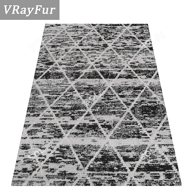 Versatile High-Quality Carpets 3D model image 2