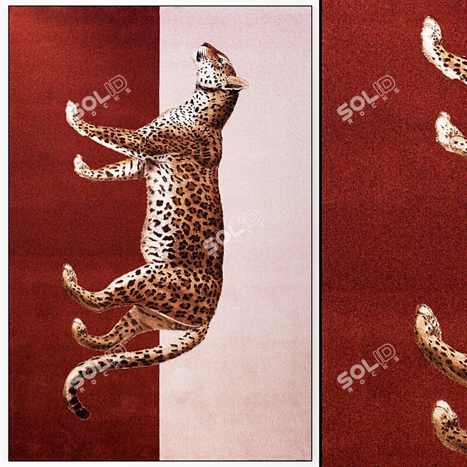 Panthera 2 Rug - Schoenstaub: 2000mm x 3000mm 3D model image 1