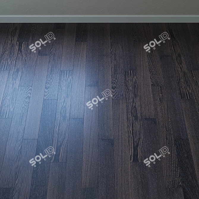 Upofloor Wenge Parquet Board 3D model image 2