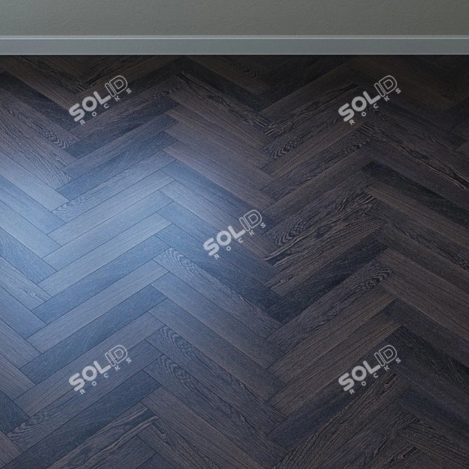 Upofloor Wenge Parquet Board 3D model image 4