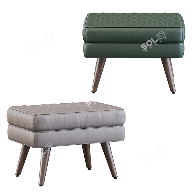 Cozy Corolle Bench Seat 3D model image 2