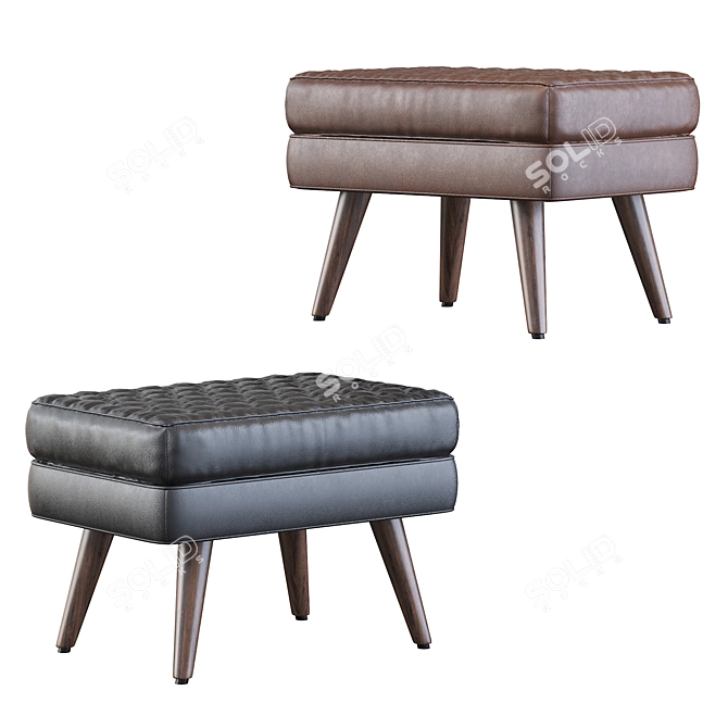 Cozy Corolle Bench Seat 3D model image 3