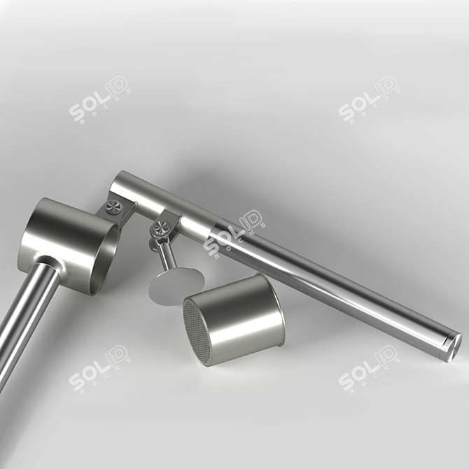 IKEA Koncis Garlic Press 3D model image 2