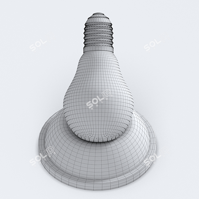 Elegant Glow: Contemporary Table Lamp 3D model image 4