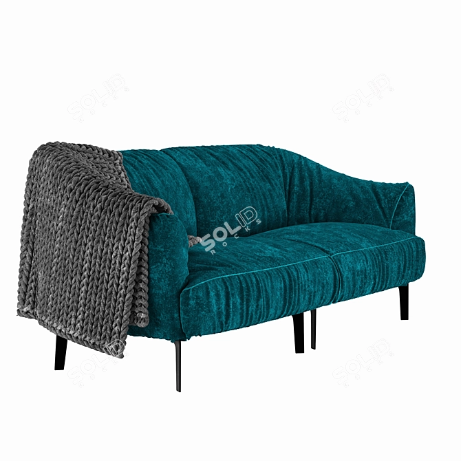 Modern IK03 Sofa - Vray Render, 3dsMax 2016, OBJ 3D model image 4