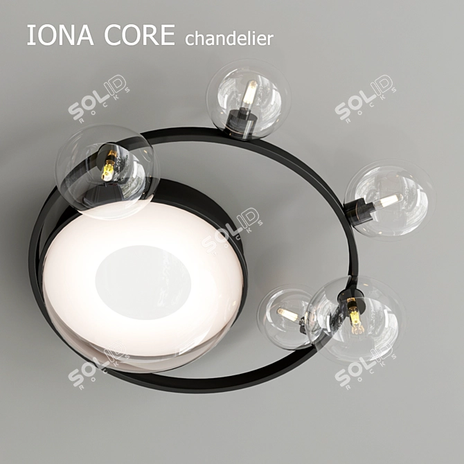 Iona Core Pendant Light 3D model image 1