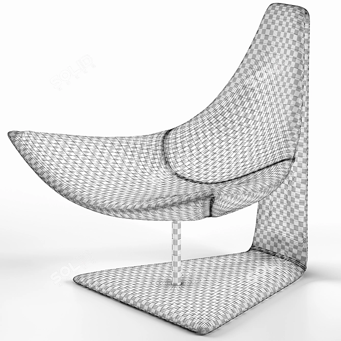 Modern Italian Luxury: Il Loft Giorgio Armchairs 3D model image 5