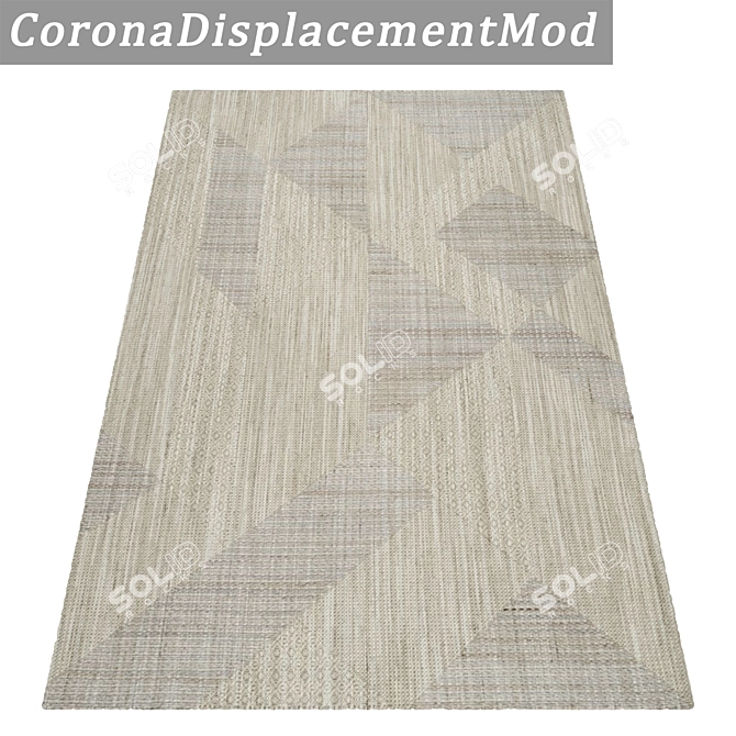 Luxury Carpet Set - High-Quality Textures 3D model image 4